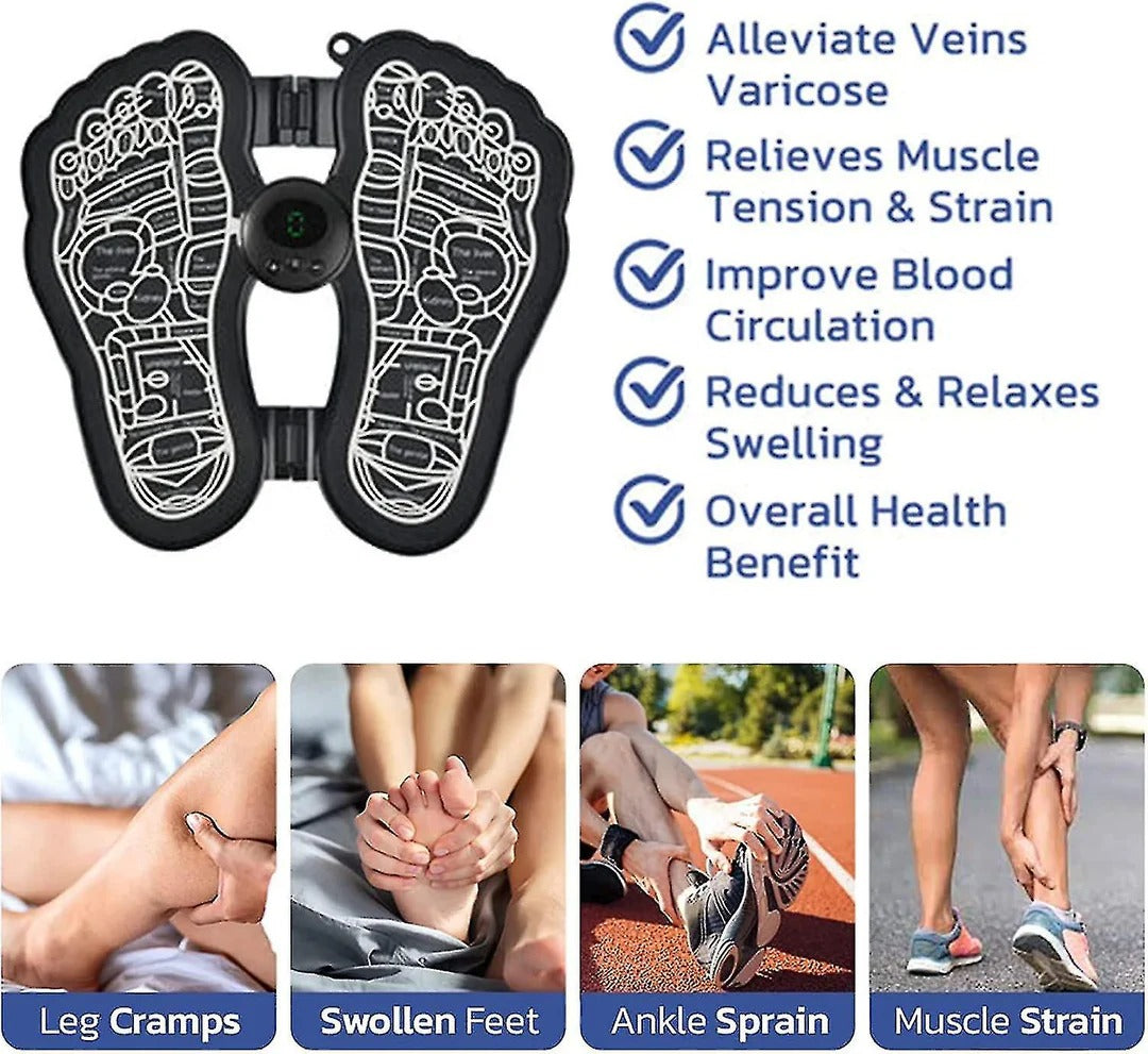 Wireless Rechargeable EMS Foot Massager